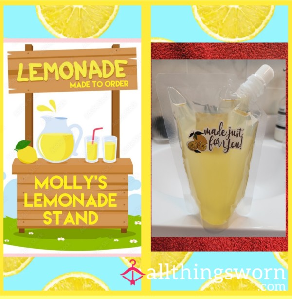 🍋Molly's Lemonade Stand - 8oz/250ml Adult Lemonade Pouch🍋  Made To Order!