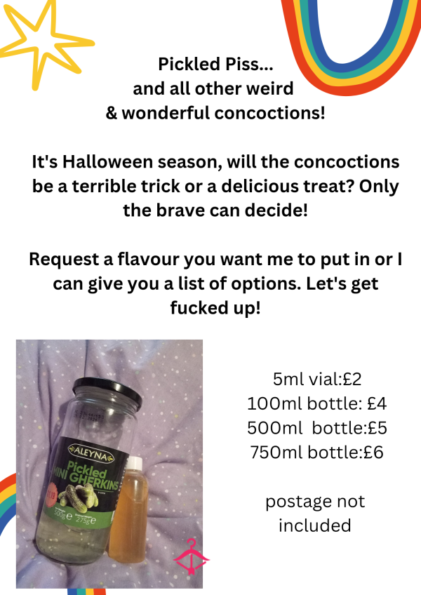 Pickled Pi*s And Other Weird Concoctions...Trick Or Treat 👻🎃🎃