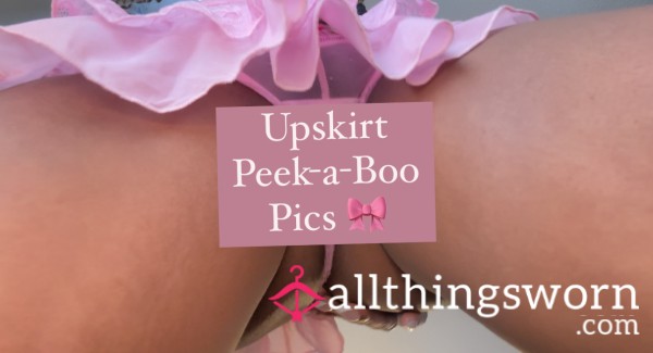 🎀 10 Upskirt Pics - 4 Skirts + Pretty Panties🙈🎀