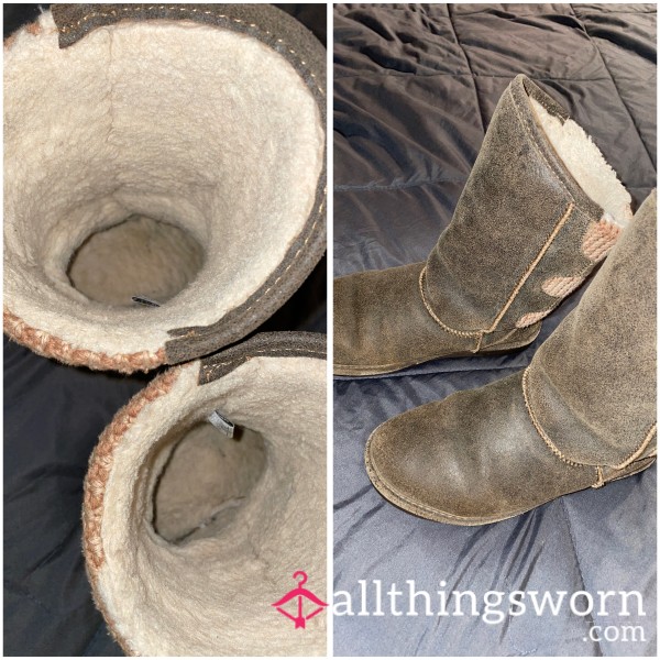 10 Year Old Insulated Cotton Boots