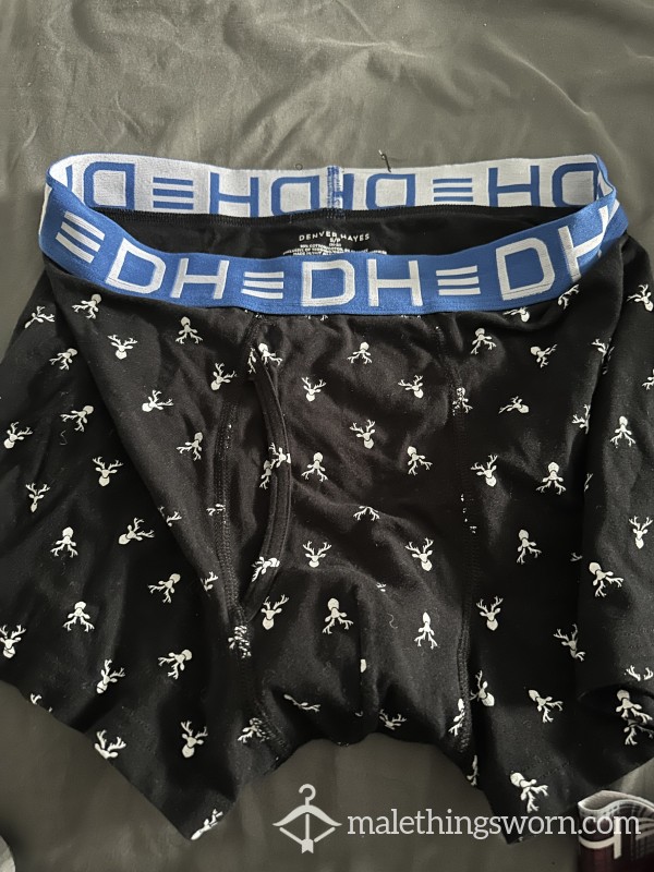 $14- DH Black And White Underwear