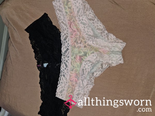 2 Cheeky Lace Panties