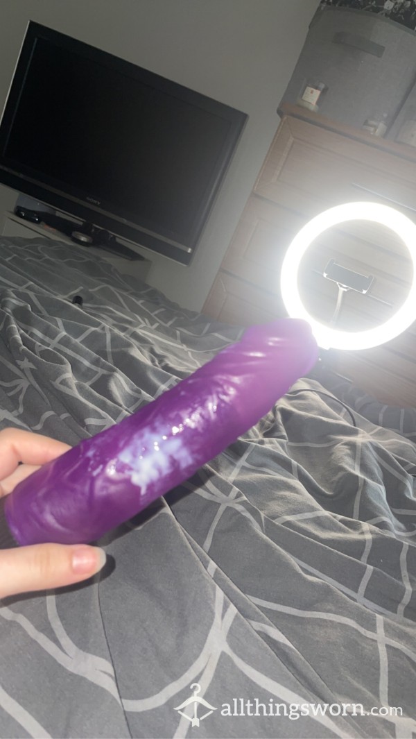 3 Min Masturbation With 6.5’ Di**o