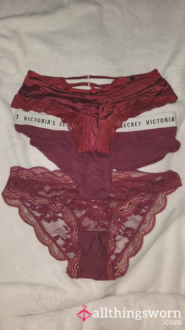 2 Pair Mix Of VS Lingerie To Be Worn On Purchase