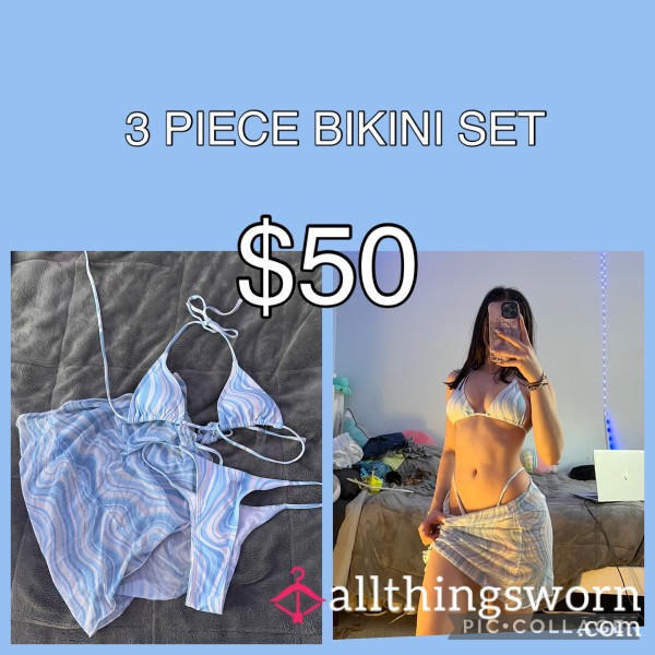 3 PIECE BIKINI SET