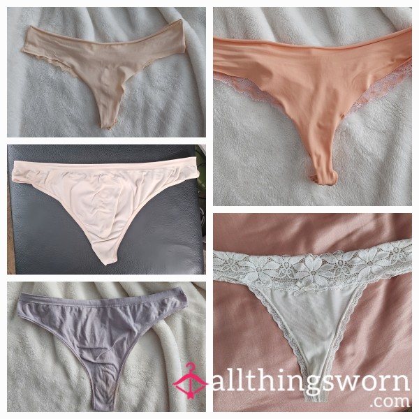 5 Thongs For $25