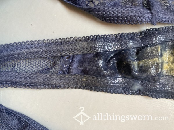 6 Day Worn C*m Thongs