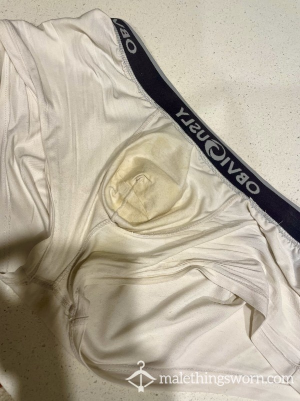 SOLD - A Week Worn Loaded White Bulge Trunk