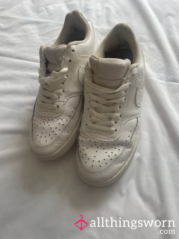 Abused And Worn AF1s, Women's Size 7