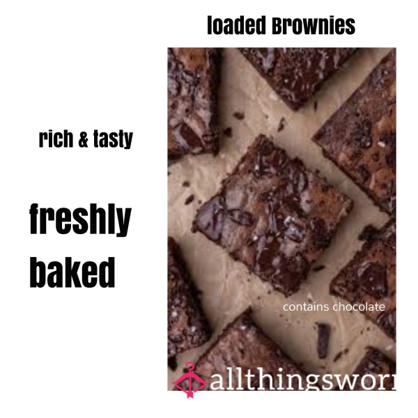 Add Your Own Ingredients To My Tasty Brownies! Get A Load On Lucy!