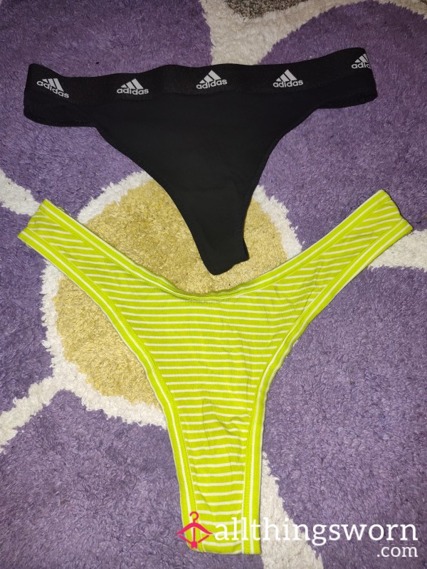 Adidas And Aerie Thongs