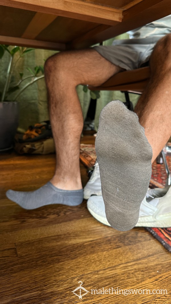 Adidas No Show Socks - Gray