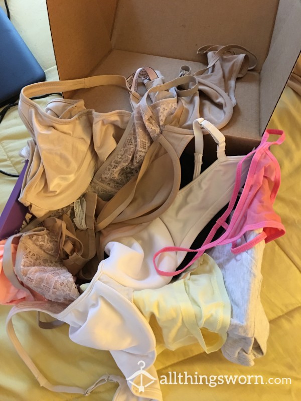 All Sorts Of Panties, Bras And Socks! Let Me Know What You Are Seeking!