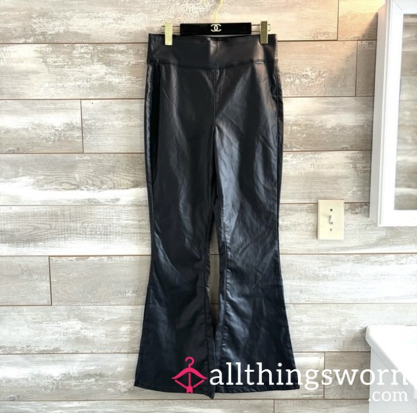 Almost Famous Leather Wide Leg Pants