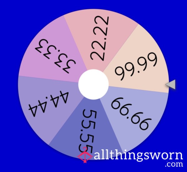 Angel Number Wheel Spin