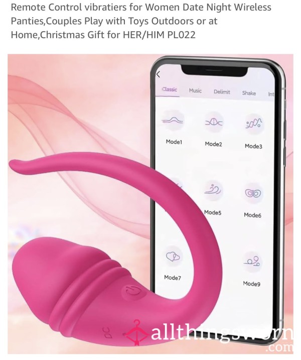 App Controlled G-spot Vibrator- Used