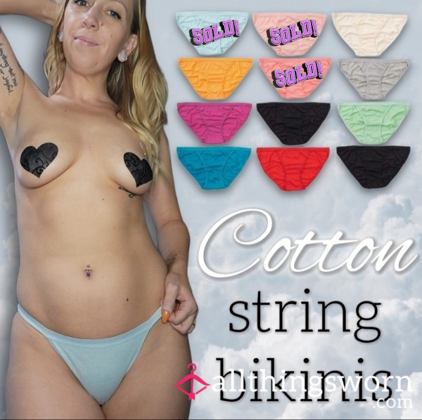 Basic Cotton Bikini Panties