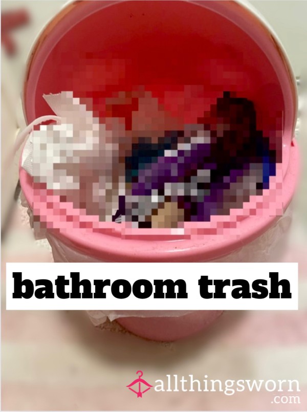 Bathroom Trash From A BBW Goddess