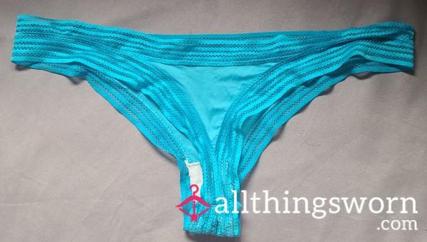 Beautiful Bright Blue Thong - Super Soft