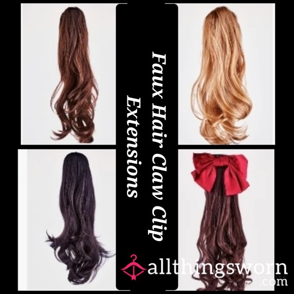 BEAUTIFUL Hair Claw Clip Extensions To Make You Look Pretty 😍