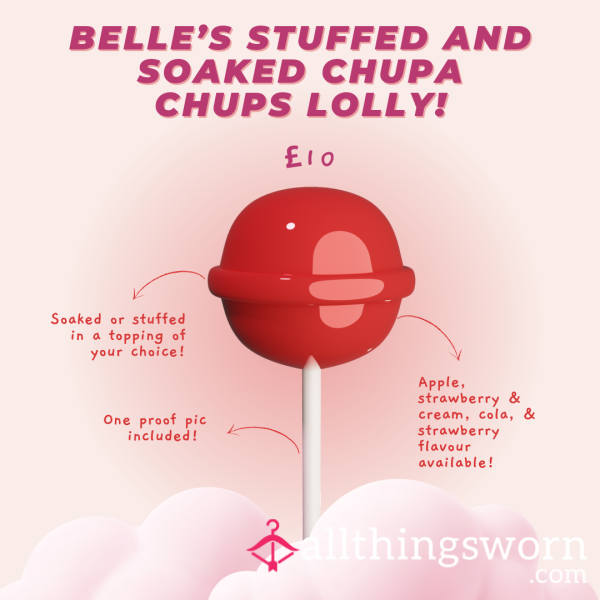 Belle’s Pu**y/a**/Soaked Pops! 🍭