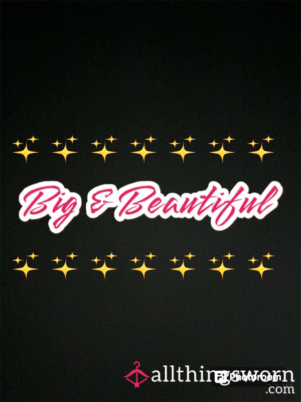 Big & Beautiful In My Own Skin✨