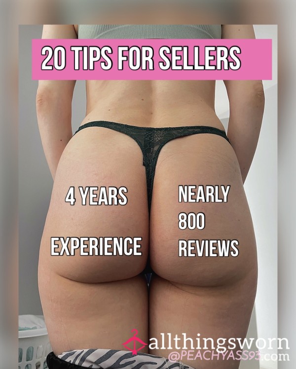 Biggest Tips For Sellers - 4 Years Experience