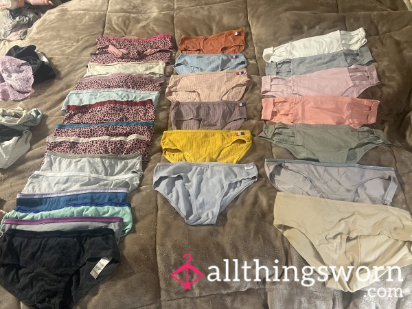 Bikini Cotton Panties Comes With Up To  Seven Day Wear Pick Your Pair