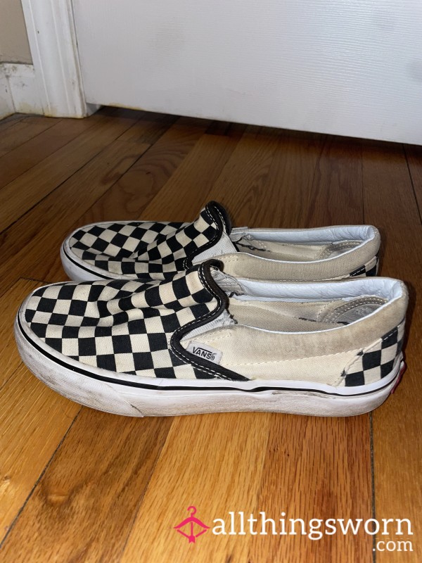 Black And White Checkered Vans