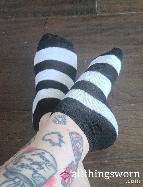 Black And White Socks