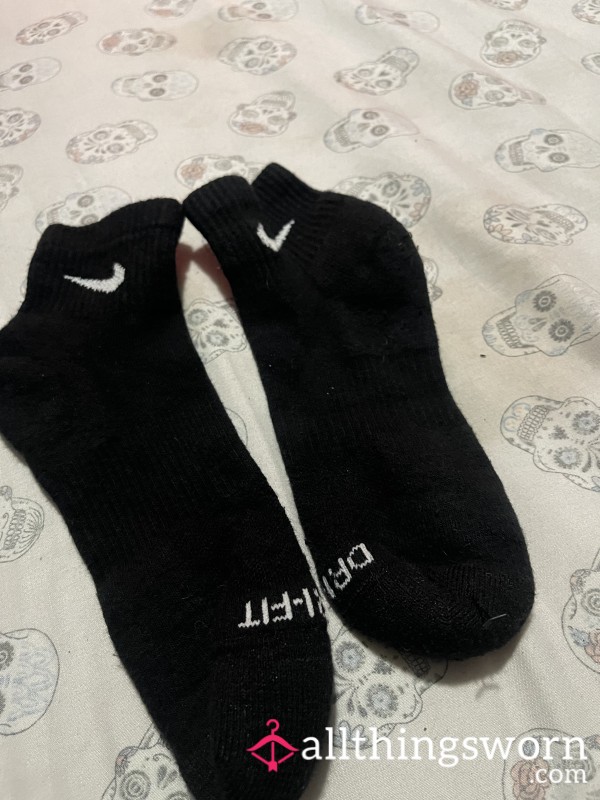 Black Ankle Socks Nike