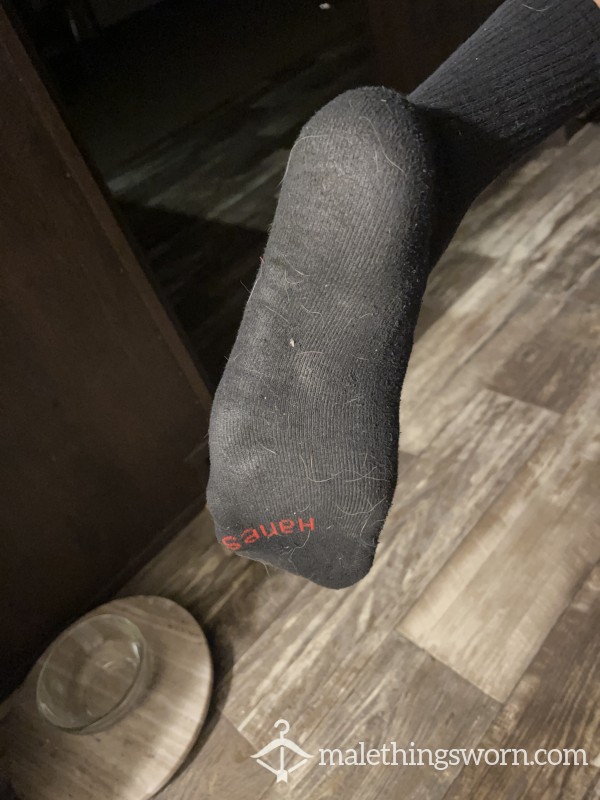 Black Crew Socks