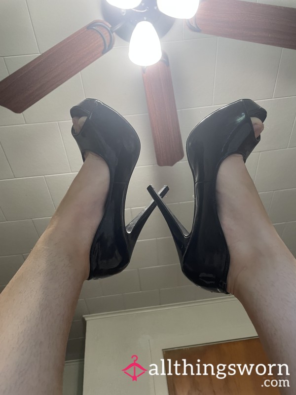 Black F*ck Me Heels