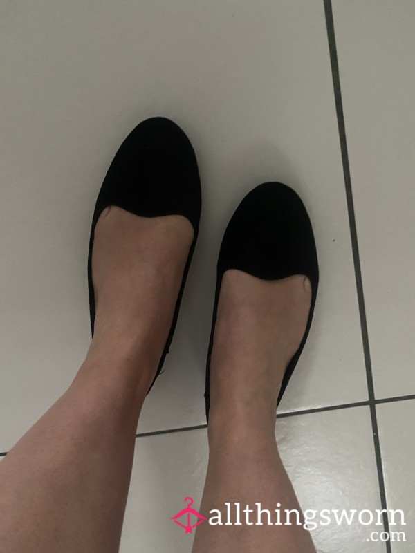 Black Flat Shoes