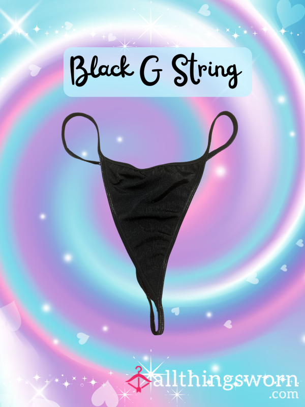 Black G-String