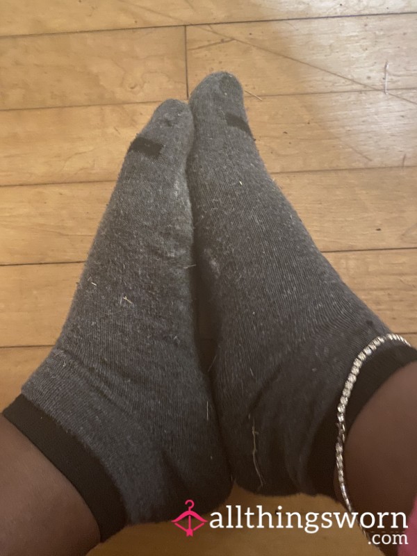 Black & Grey Dirty Socks