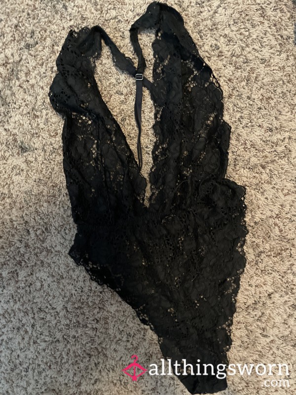 Black Lace Bodysuit