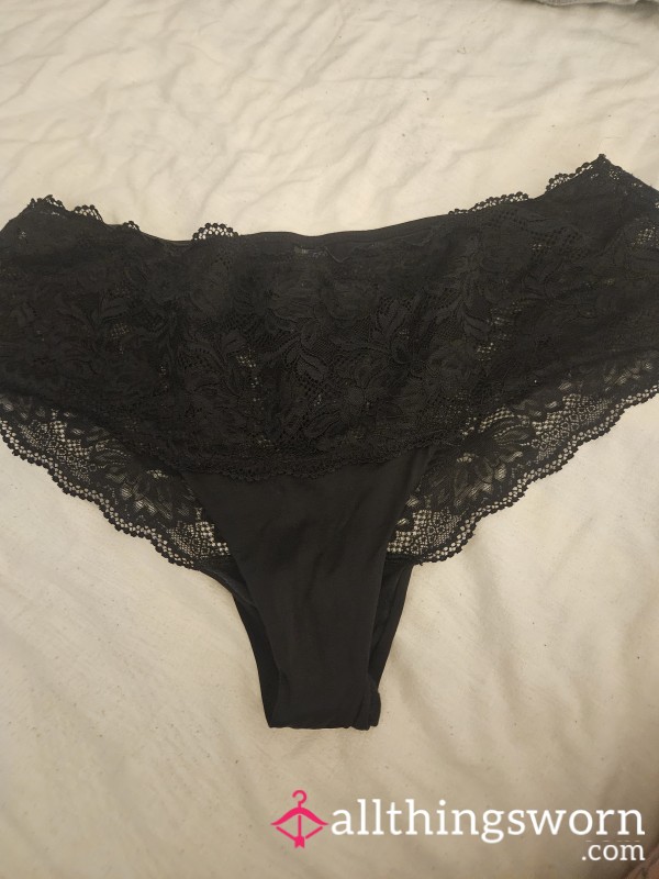 Black Lace Panties 🥰