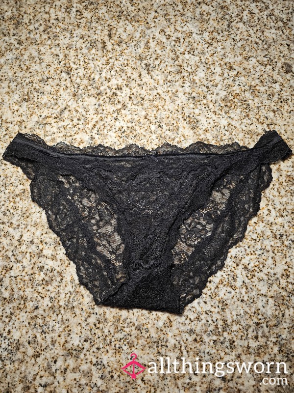 Black Lace Victoria's Secret Panties