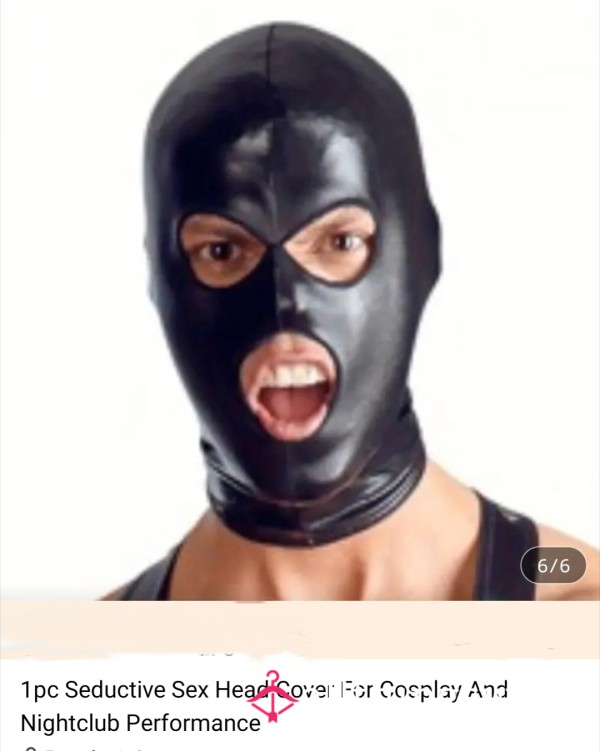 Black GIMP Mask To Keep You Discreet