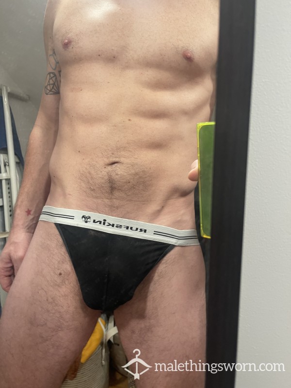 Black Mesh Rufskin Jockstrap