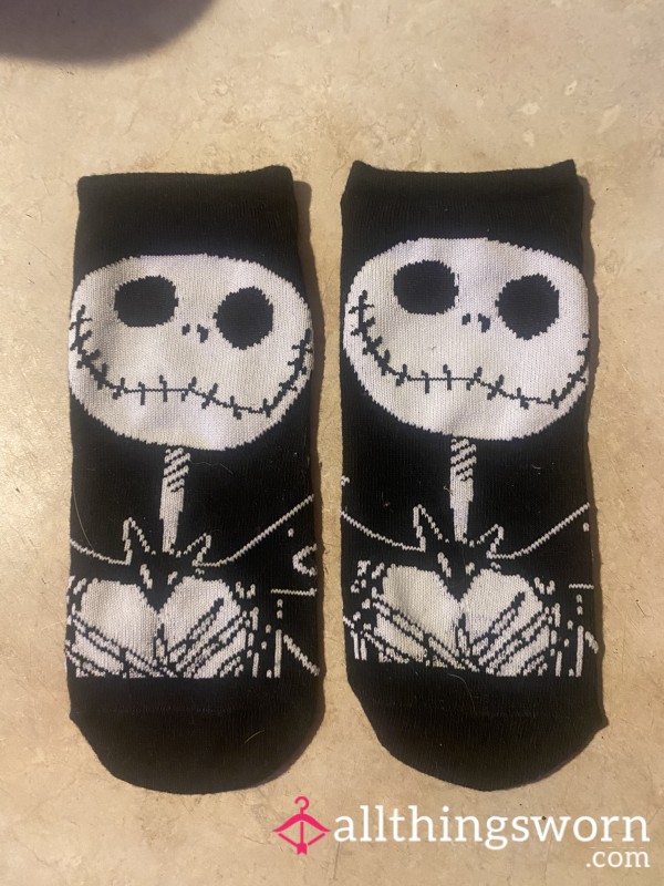 Black Nightmare Before Christmas Socks