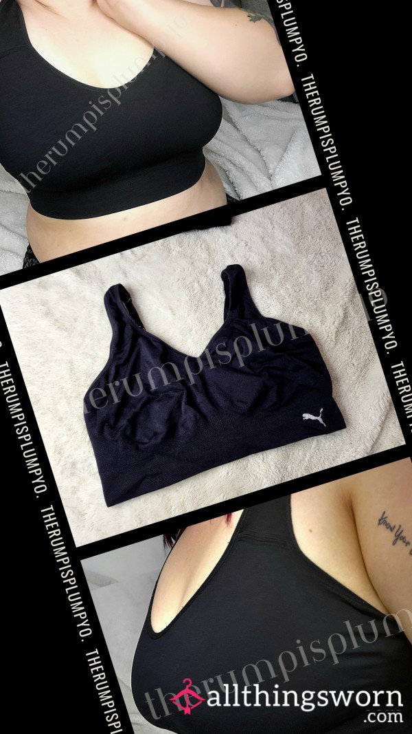 Black Puma Sportsbra