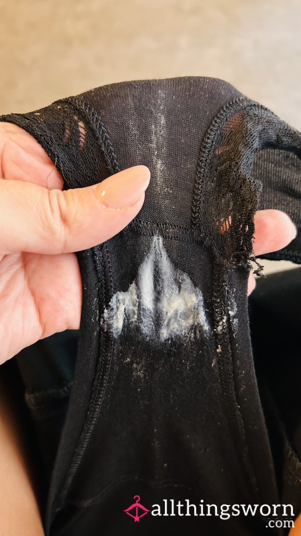 Black Smelly And Juicy Panties