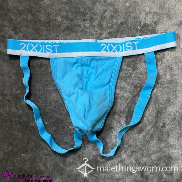 Blue 2(X)Ist Jockstrap - Well Worn!