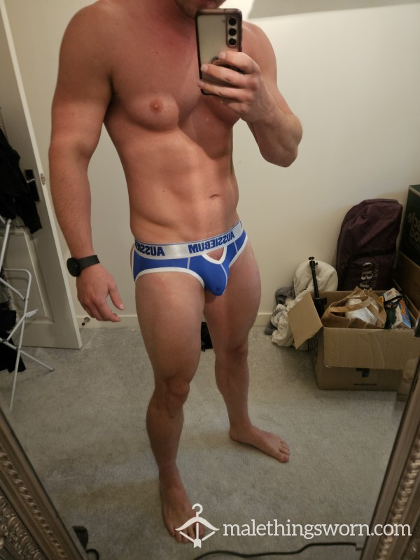 Blue A** Free Aussieb*m Briefs