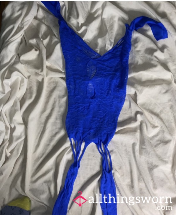 Blue Body Stocking