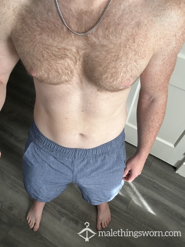 Blue Gym Shorts