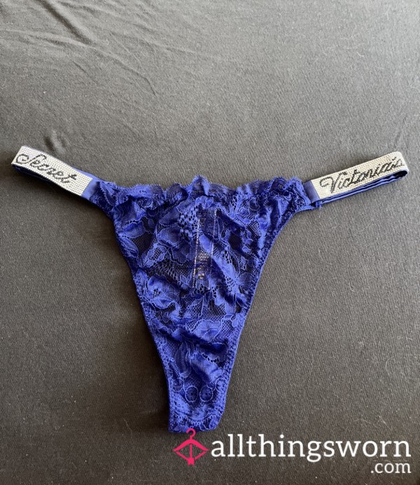 Blue Lace VS Thong