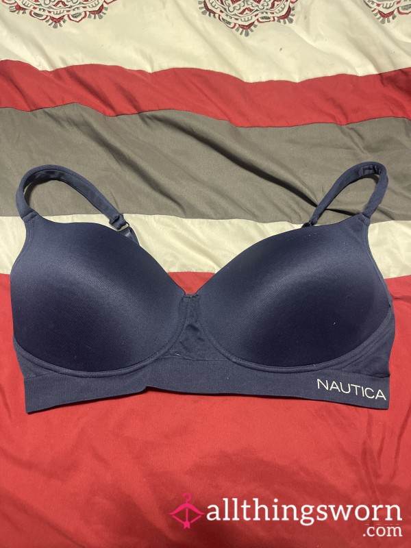 Blue Nautica Bra W/ 2 Pics